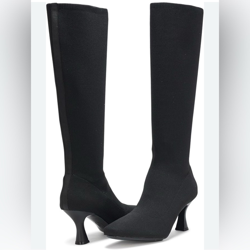Black Knee-High Boots